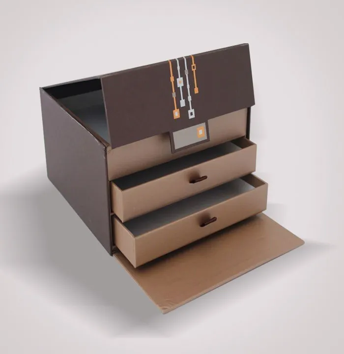 Brown Chocolate Drawer Style Boxes 7 83ff9fb6