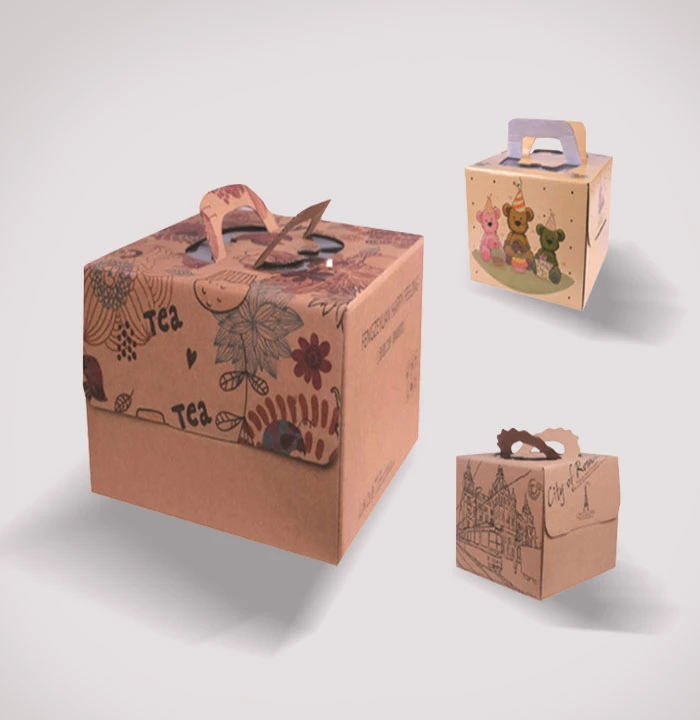 Brown Takeout Gable Boxes 3