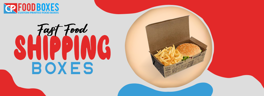 printed fast food shipping boxes