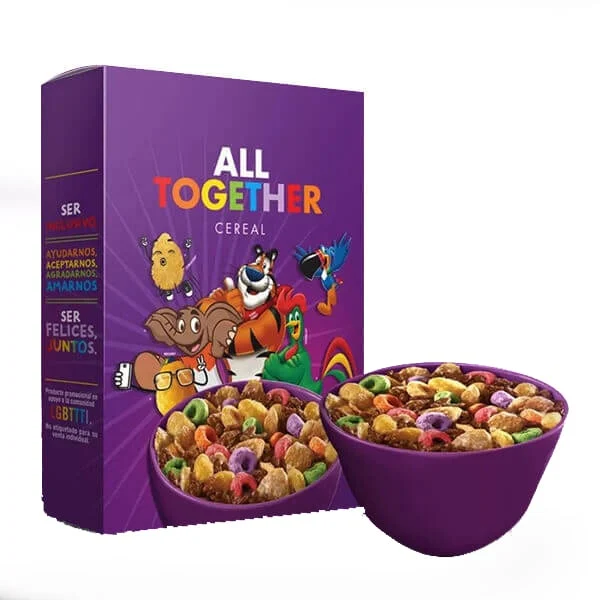 custom cereal cardboard box