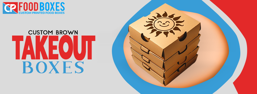 custom brown takeout boxes