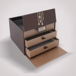 Brown Chocolate Drawer Style Boxes