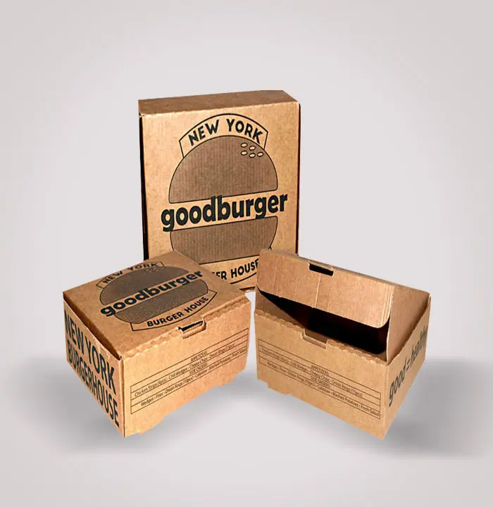 Brown Takeout Box