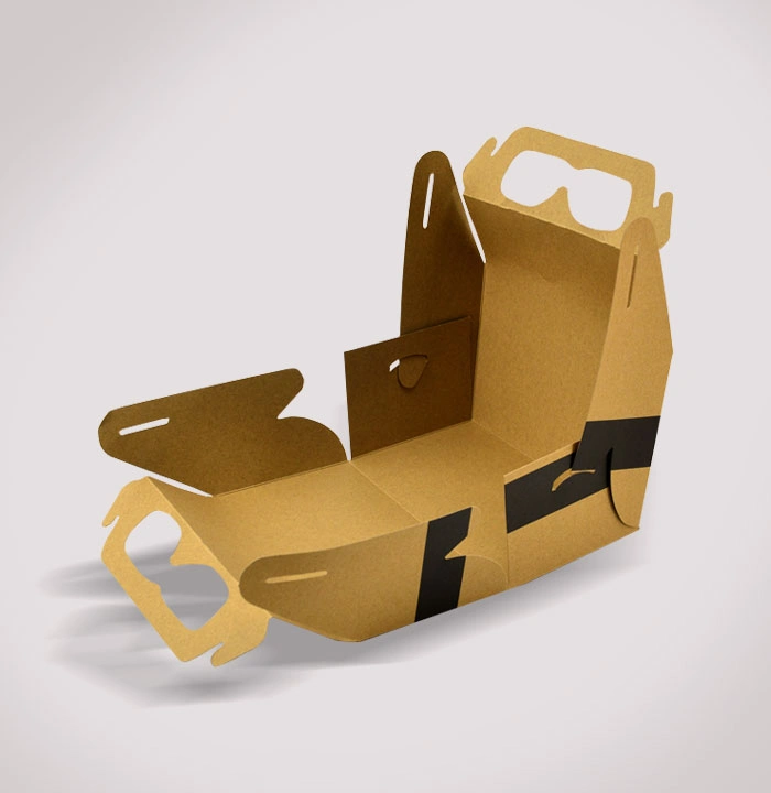 Brown Takeout Gable Boxes