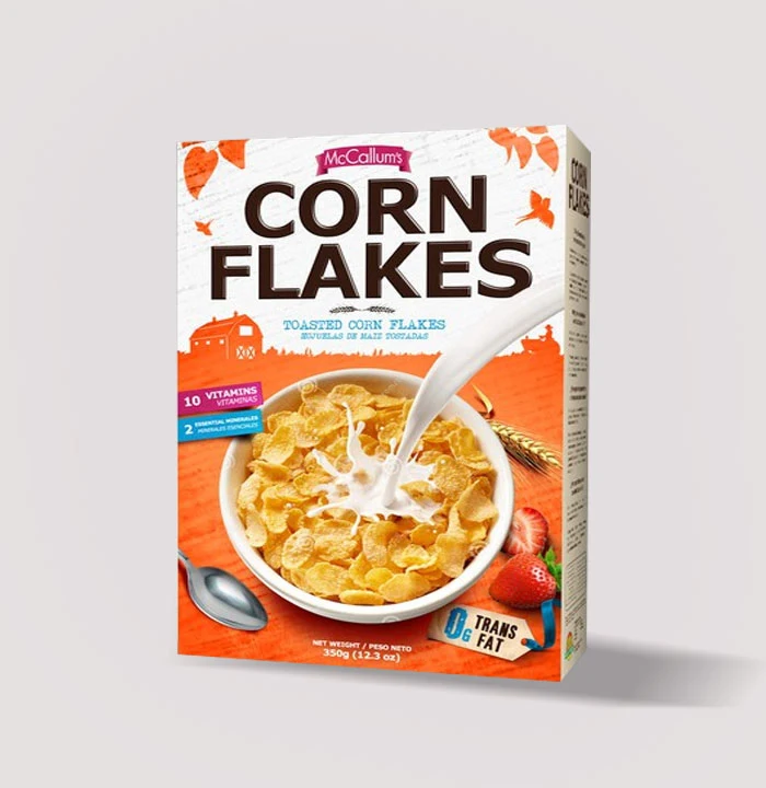 Corn Flakes Packaging Boxes