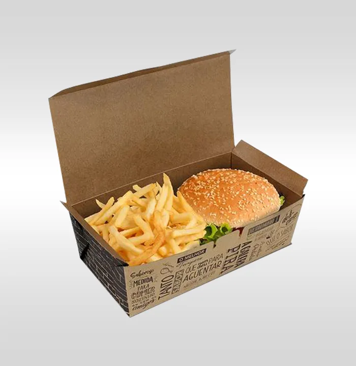 Fast Food Shipping Boxes