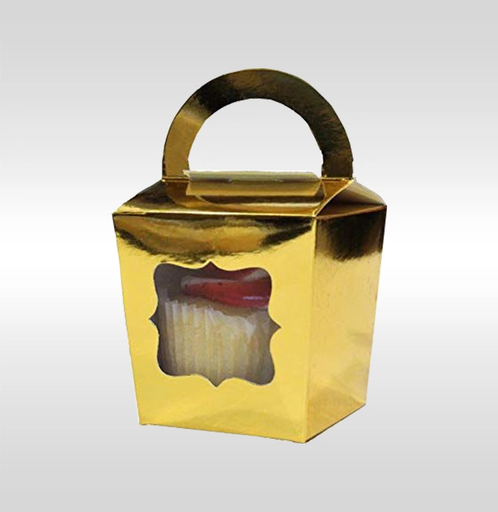 Kraft Cake Boxes with Handle