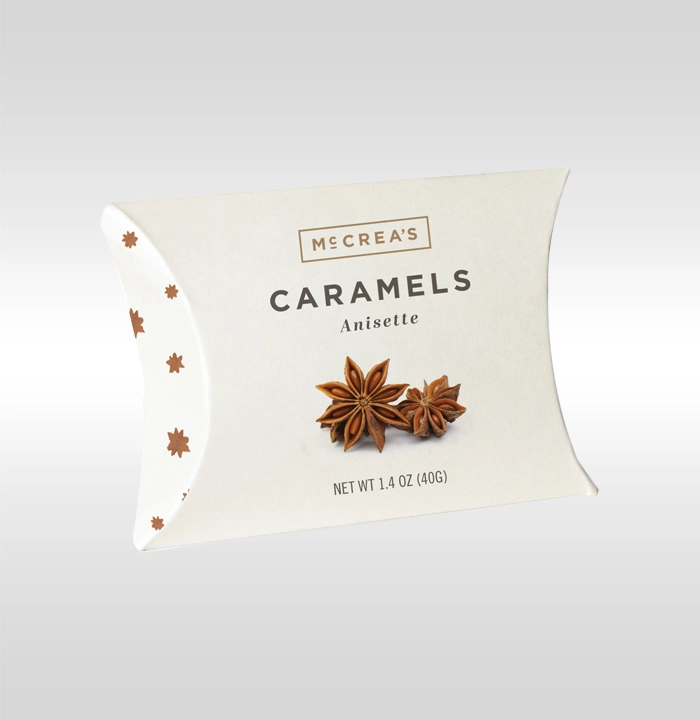 Pillow Caramel Boxes