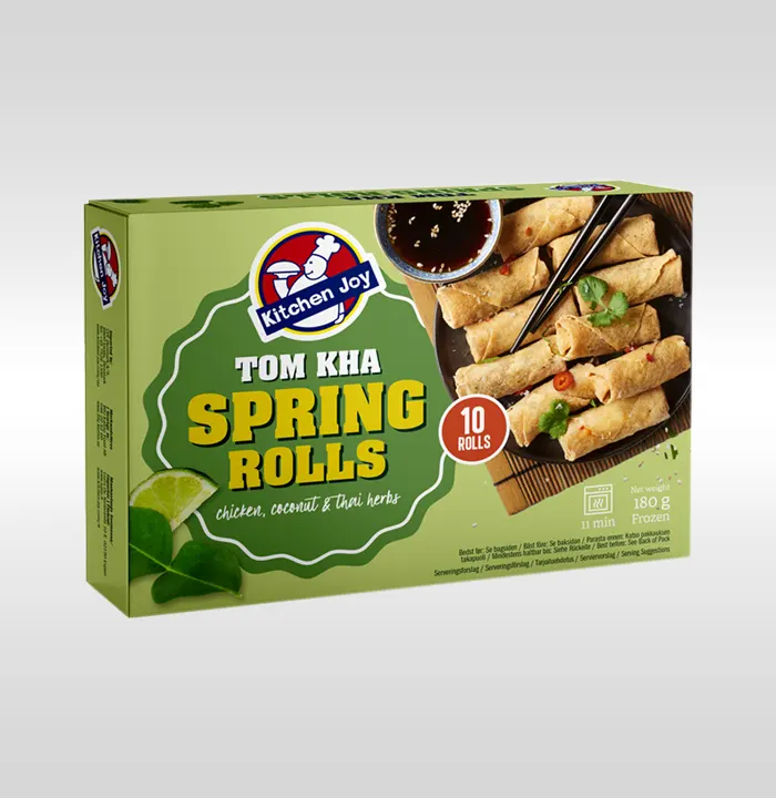 Spring Rolls Packaging Boxes