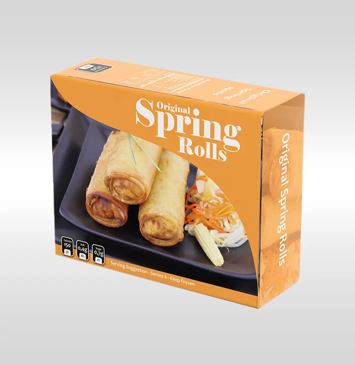 Spring Rolls Packaging Boxes