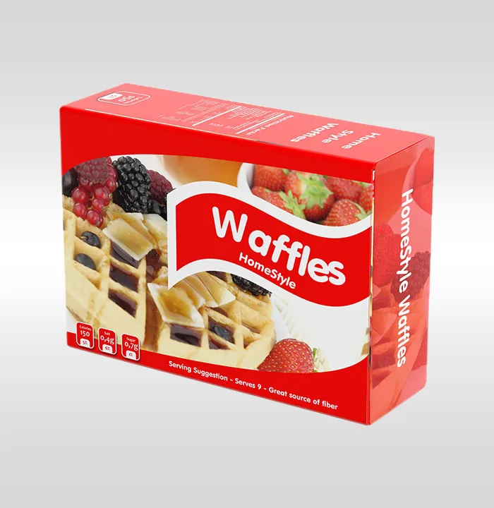 Waffles Packaging Boxes
