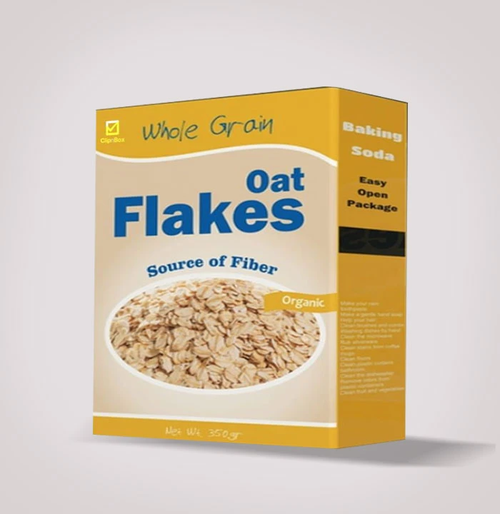 Oat Flakes Packaging Boxes